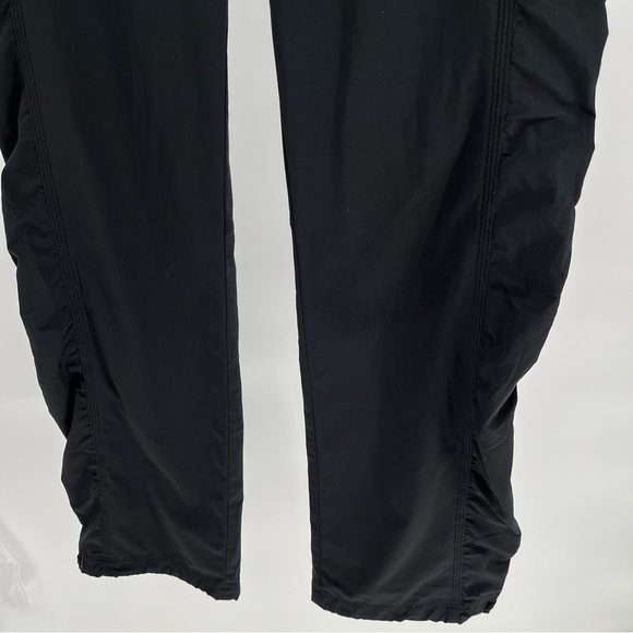 Athleta Women’s La Viva Ruched Jogger Size 4 Straight Leg Yoga Athleisure Black - Picture 4 of 11